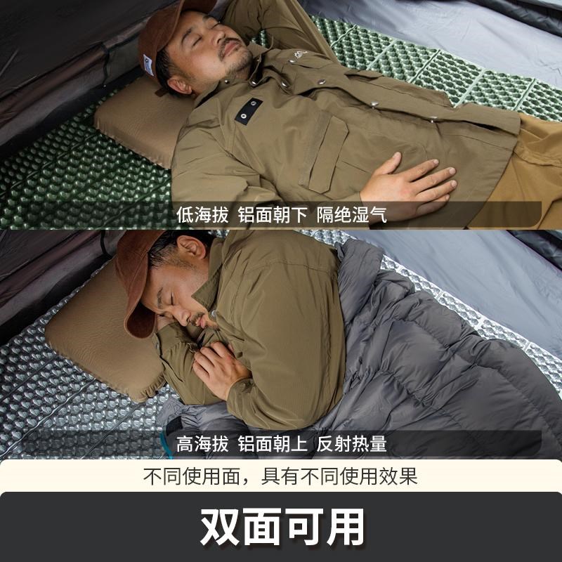 蛋巢垫户外防潮露营蛋槽垫登山帐篷蛋壳防潮地垫加厚轻便折叠垫子