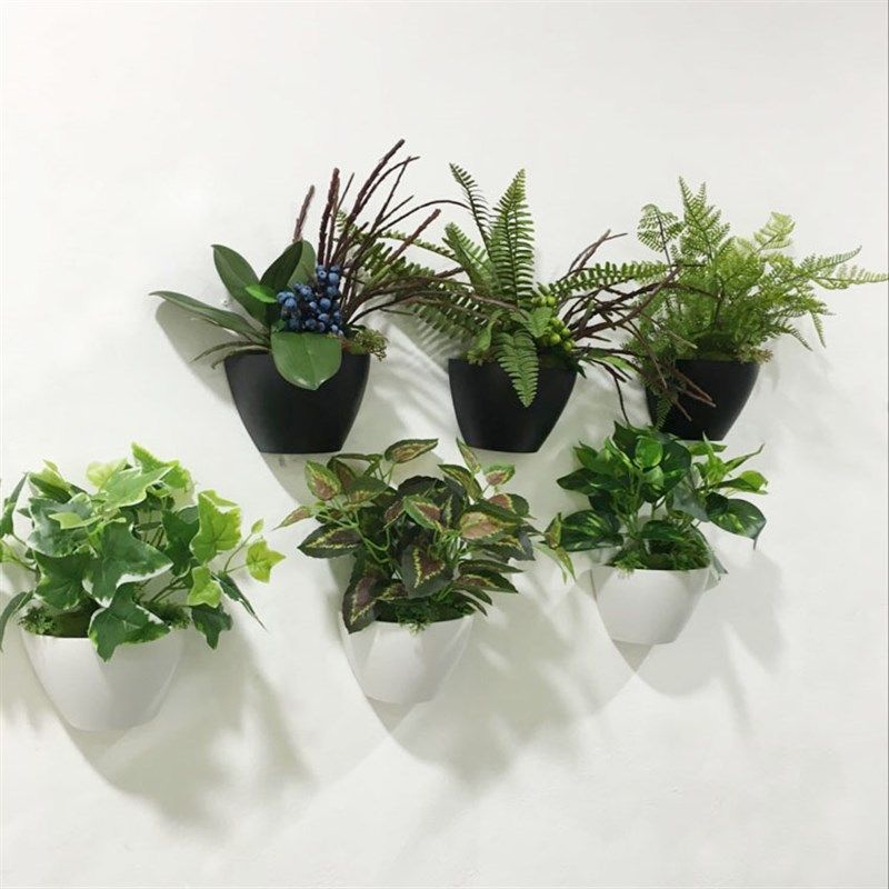 壁挂多肉创意墙上客厅墙面仿真植物壁挂花篮装饰品挂件墙壁花盆