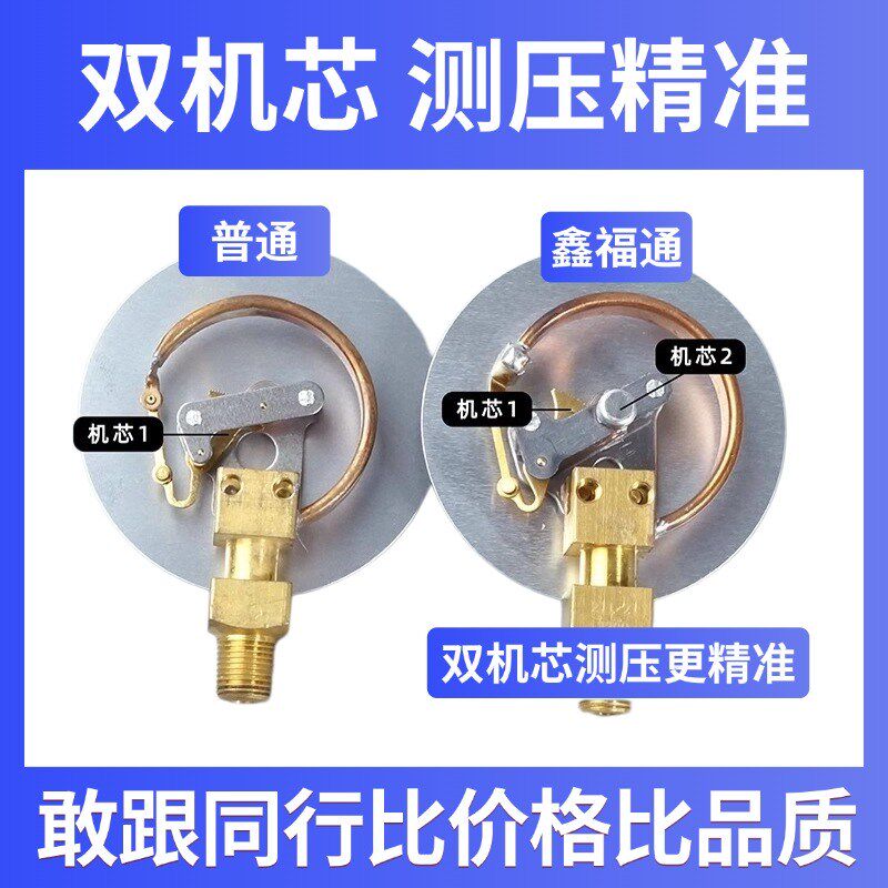 汽车空调加雪种双加氟表冷媒表冷媒加氟工具套装冷媒雪种压力表