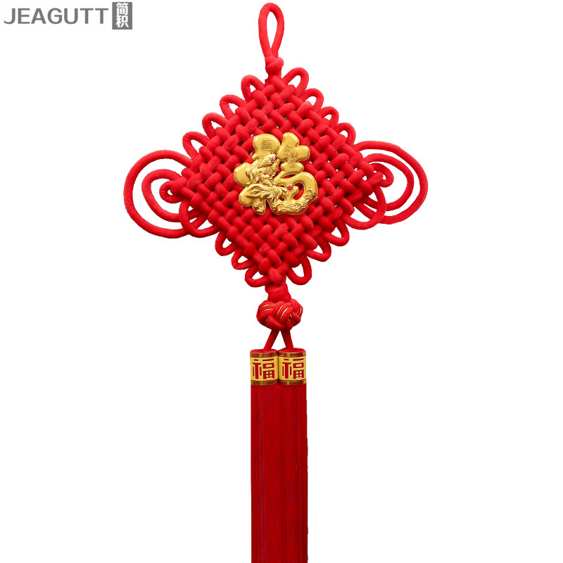 中国结挂饰客厅大号福字背景墙客厅新房平安结家居春节过年喜庆挂