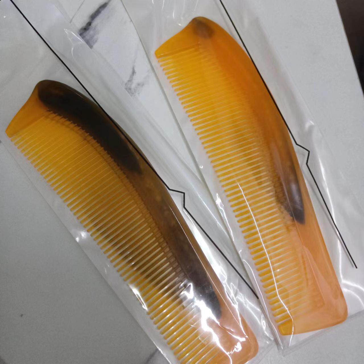 家用加厚防静电梳子男女中号牛筋折不断塑料梳子便携半月牙形梳子