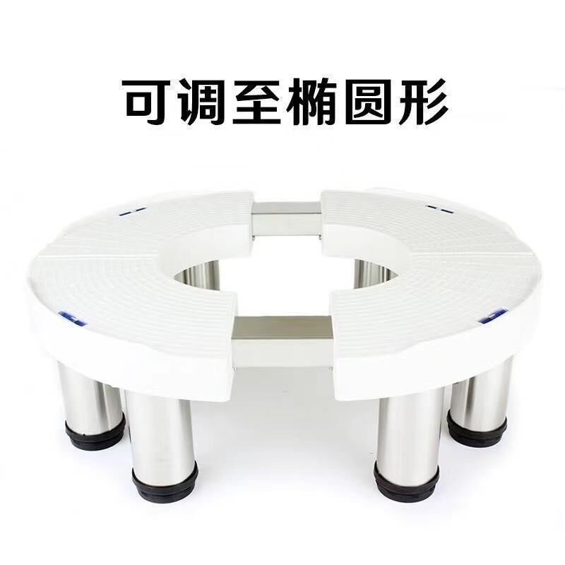 空调底座新圆形机室内空气能垫高加高5cm增高台柜机托架底盘