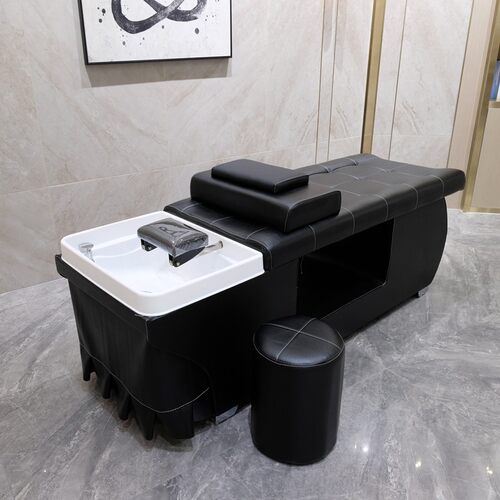 发廊美发店洗头床理发店专用带一体式热水器按摩头疗床泰式冲水床