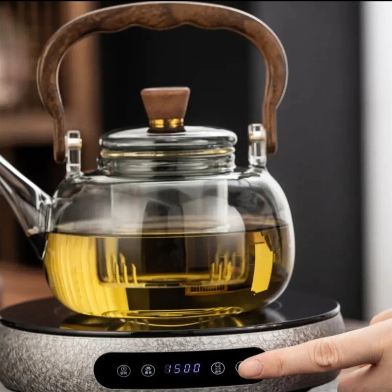 正茗堂1500瓦智能电陶炉单炉煮茶器小型多功能烧水壶围炉煮茶定时