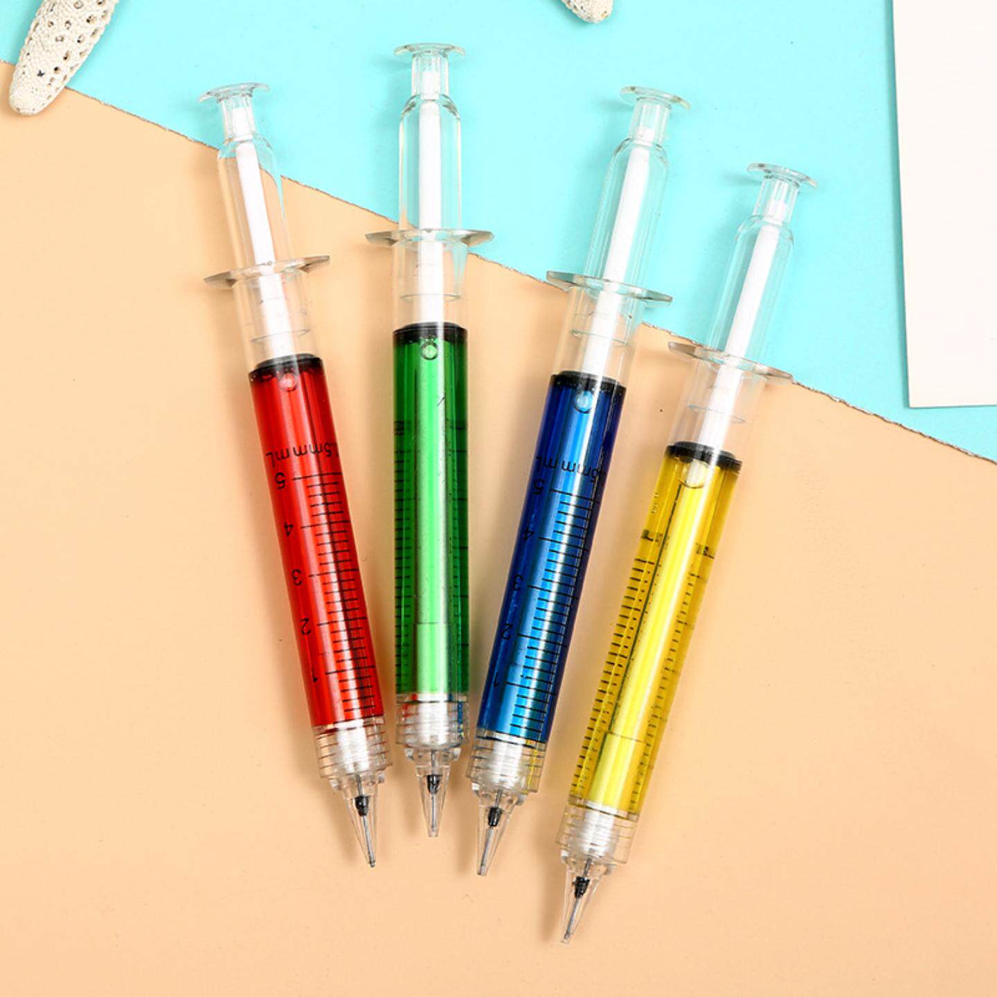 -创意仿真注射器自动铅笔塑料针筒针管笔学生文具涂鸦基础包装