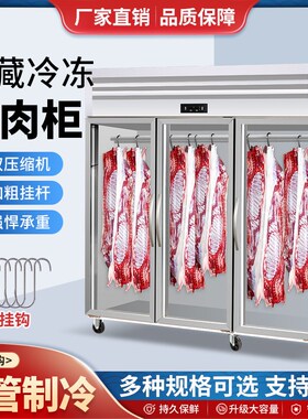挂肉柜商用立式牛羊肉冷藏展示柜熟成柜单双门鲜肉排酸冰柜保鲜柜