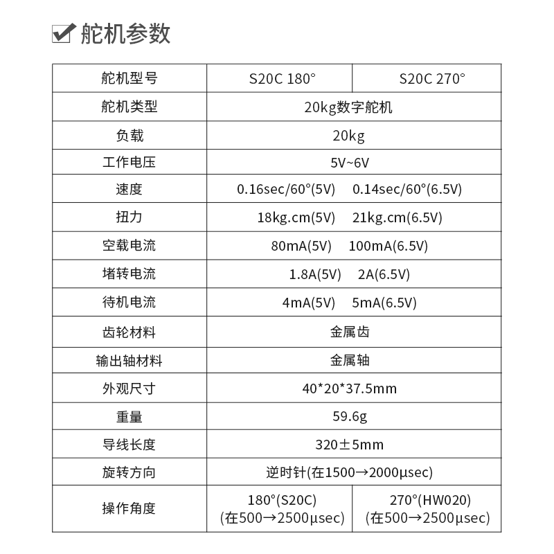 二维电动云台可选一二自由度带轴承20kg大扭矩舵机可控电动