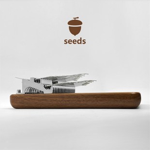 果实拇指琴双鱼34音卡林巴半音17音21音seeds板式kalimba手指钢琴
