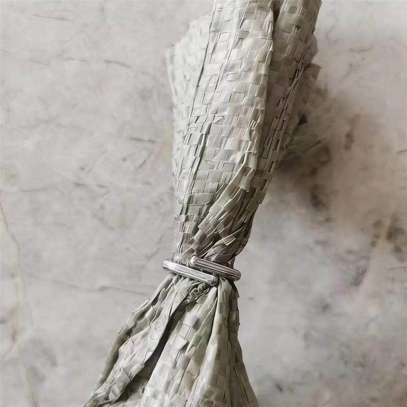 全自动气动封口机网袋编织袋内袋打扣机塑料袋立式铝钉扎口机
