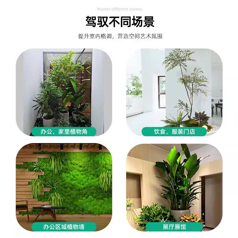 植物灯全光谱LED明装射灯室内绿植盘景根块叶类旋转折叠生长灯