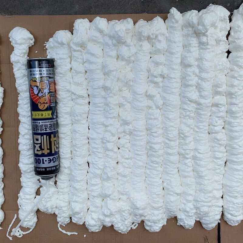 科格发泡胶100倍高密度 聚氨酯泡沫填缝剂防水堵洞隔音强度750ml
