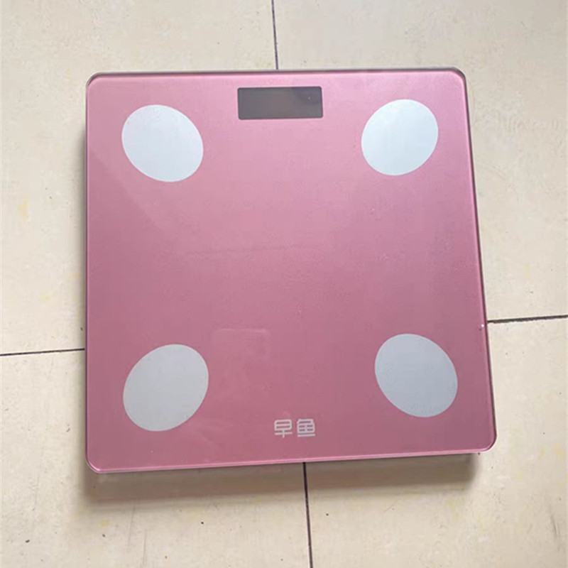 早鱼家用小型电子秤体重秤精准充电人体称家庭体脂秤高精度称重计图片