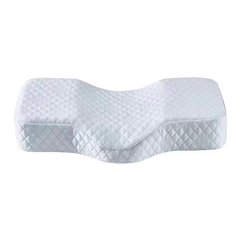 护耳枕头防止压耳朵分区护颈枕护颈椎助睡眠泰国进口原液乳胶枕头