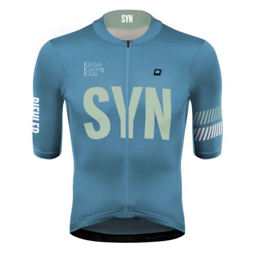 2024 SYN春夏短袖骑行服公路自行车骑行服短袖上衣速干透气牛奶丝