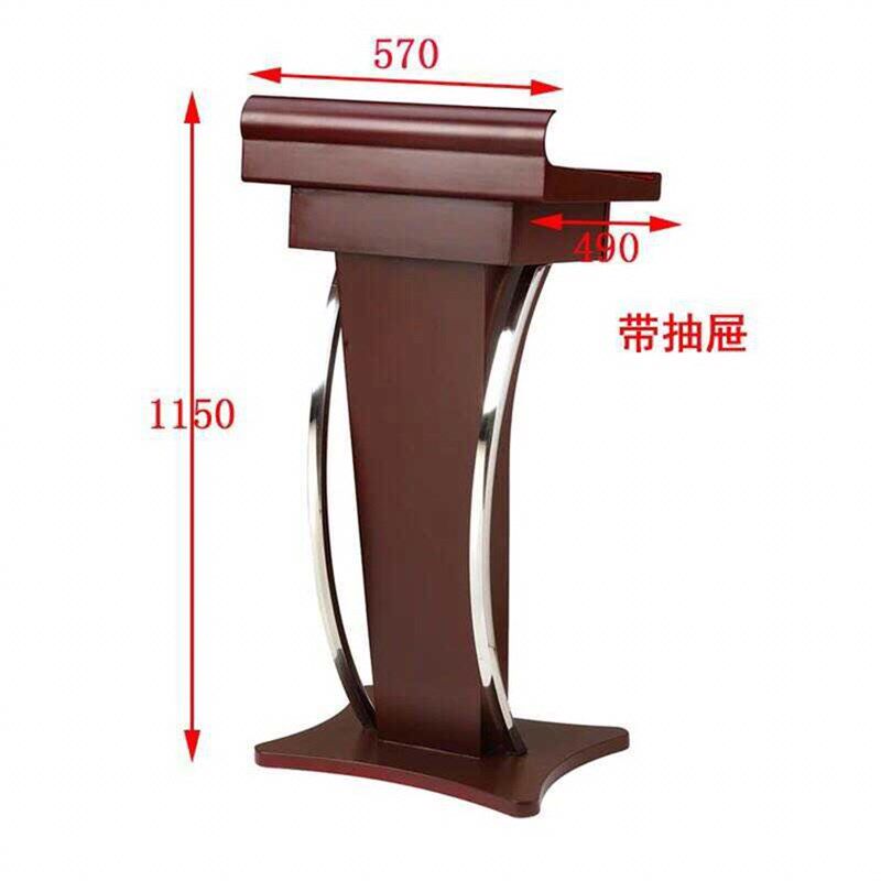包邮演讲发言台简约迎宾台接待导购台咨客台主持台司仪台讲桌方形