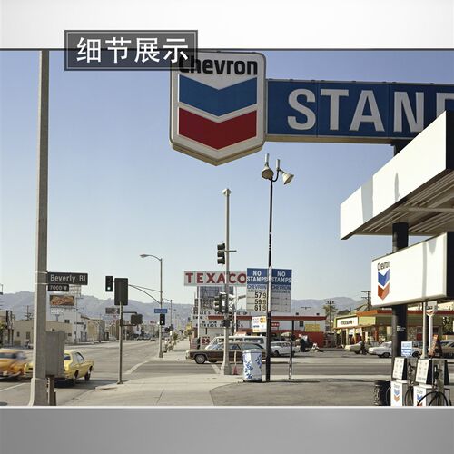 斯蒂芬肖尔 摄影装饰画 摄影家Stephen Shore 客厅小众艺术挂画
