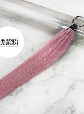 全真发彩色三代无折头羽毛接发新款隐形接发片挂耳染多色可选包邮