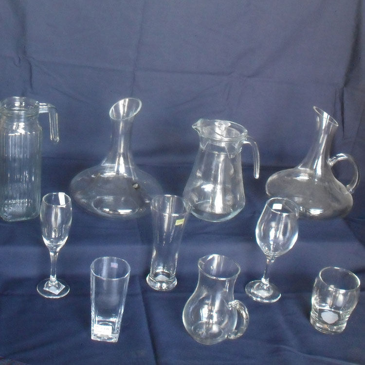 美术用品教具画材 素描色彩写生道具高脚杯玻璃器皿静物包邮