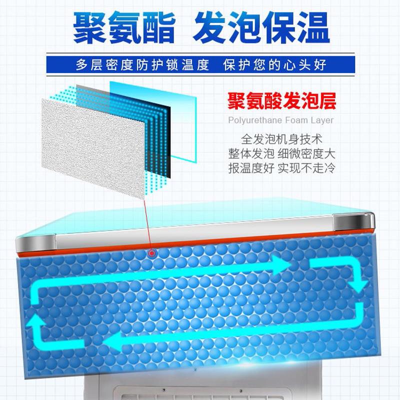 穗凌冰柜商用海鲜冷藏展示柜冷冻保鲜柜烧烤点菜柜大排档熟食冷柜