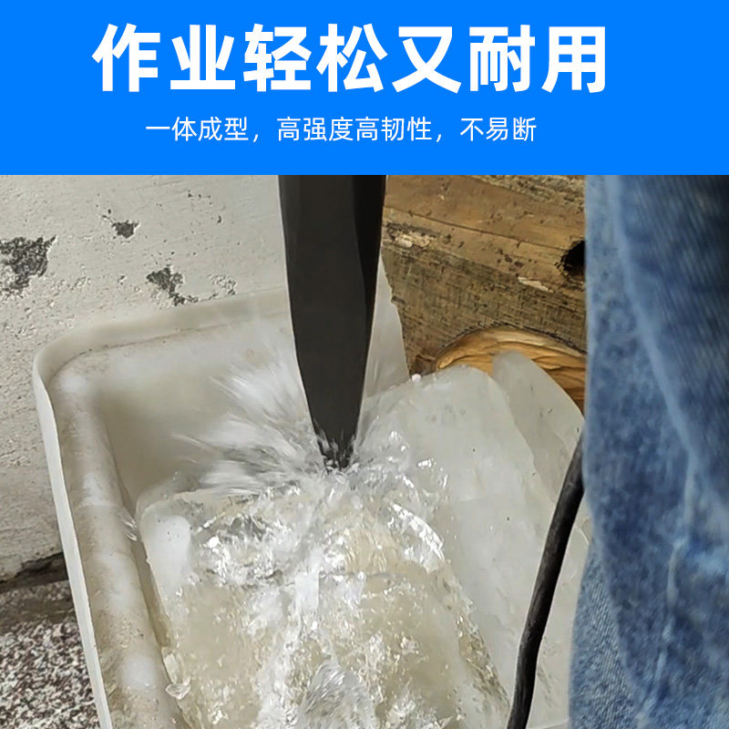 65A大电镐凿冰锥大油镐用打孔钻头破冰锥安装破碎打孔加长镐头