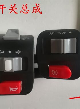福喜巧格花嫁迅鹰电动车摩托车喇叭大灯启动转向开关总成