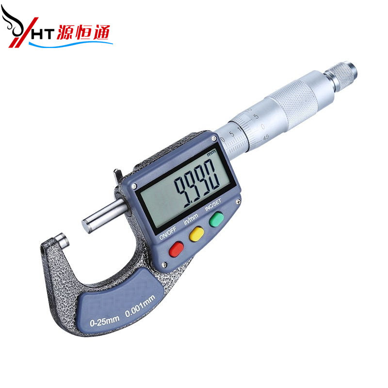0.001mm高精度电子数显外径千分尺0-25/50mm刻度测厚仪螺旋测微器