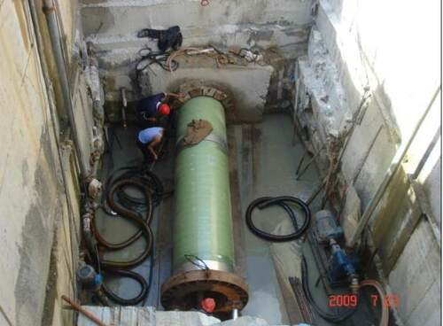 誉诺夹砂管道800mm 玻璃钢纤维增强塑料顶管玻璃钢顶管1000 1200