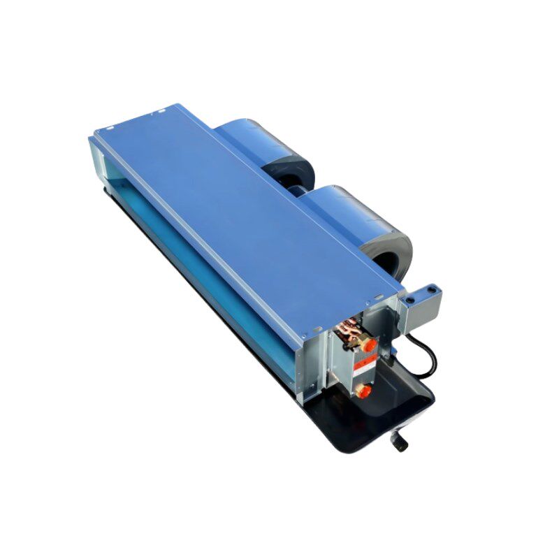 卧式暗装风机盘管中央空调水冷暖水空调系统家用静音暖空气能空调