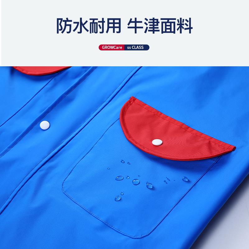 儿童雨衣男童女童新款女孩男孩大童小学生带书包位全身防水雨披