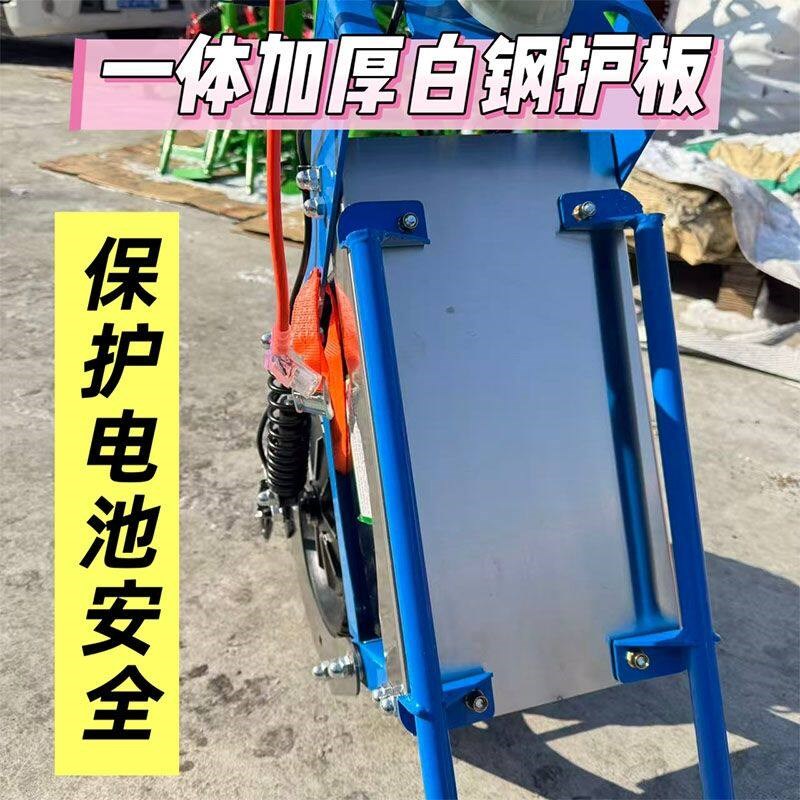 新款玉米电动助力播种机黄豆大豆小豆多功能播种器60伏72伏充电式