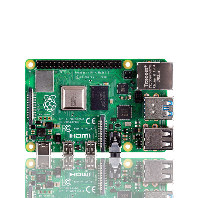 树莓派4代B型 英产Raspberry Pi 4B人工智能主板开发板小电脑套件