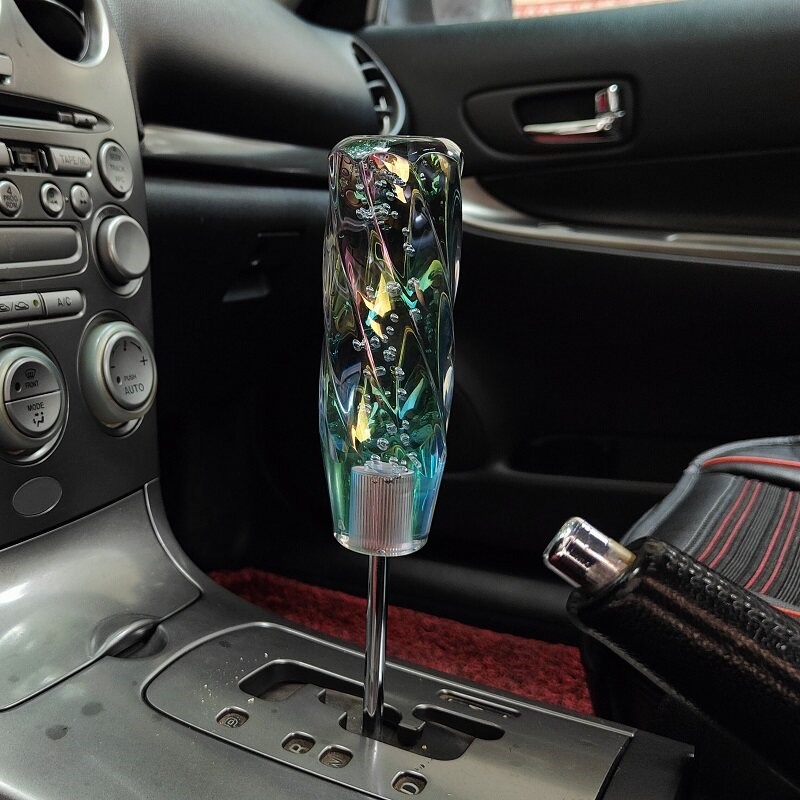 汽车JDM改装彩色水晶个性档把头排挡头通用排挡杆手动挡自动档