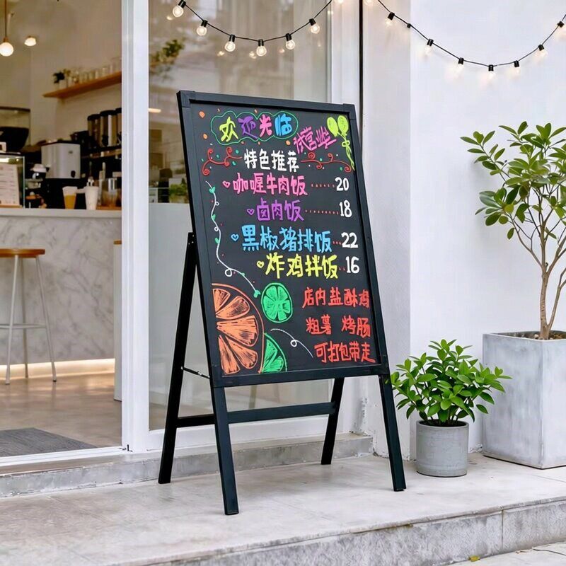 发光小黑板店铺用夜光广告牌摆摊展示牌手写招牌LED电子荧光板屏