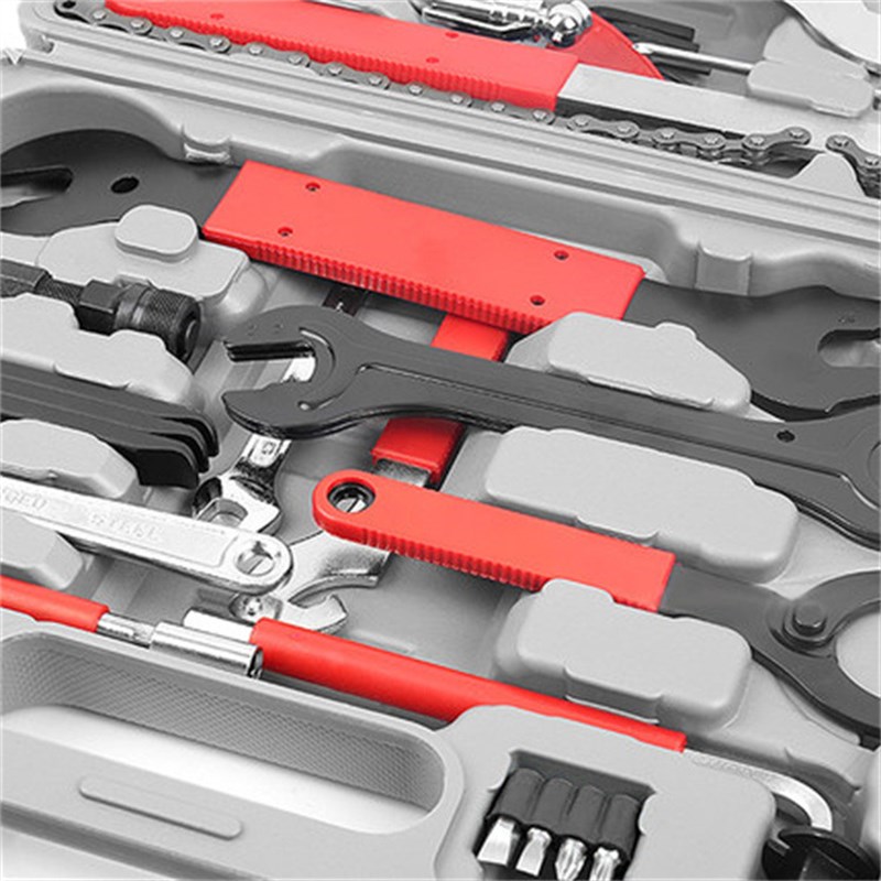 者自行车工具多功能修理工具箱FZ044全套维修修车大工具组合套装
