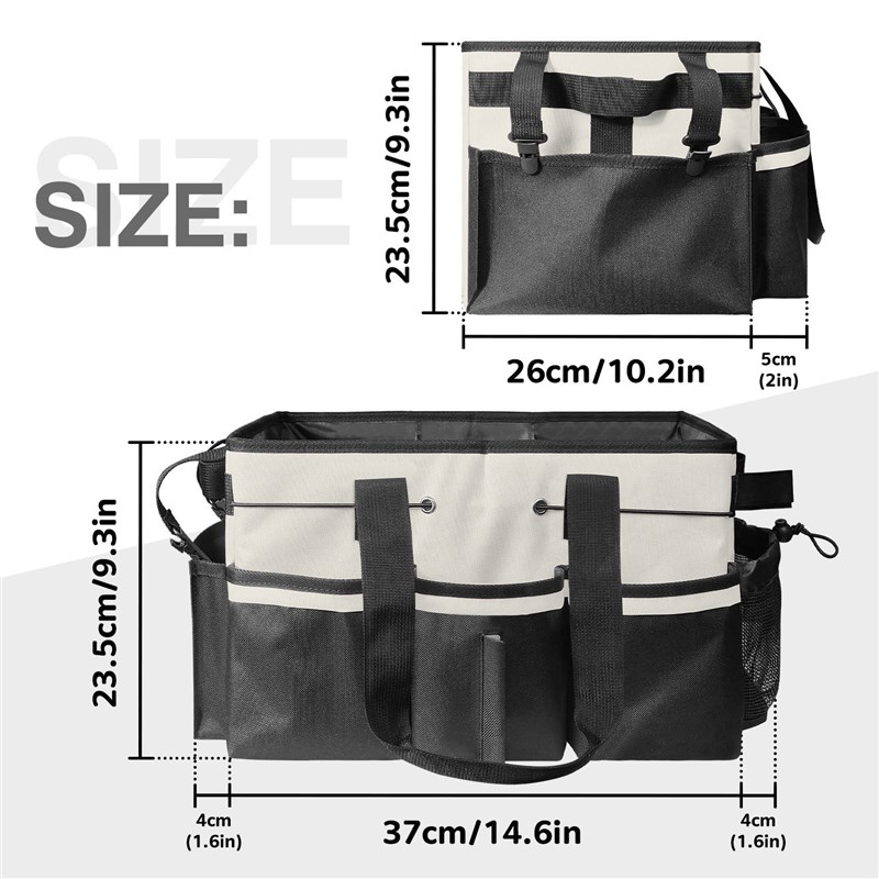 清洁收纳盒车载工具收纳袋清洁保洁手提斜挎收纳包 Cleaning kit