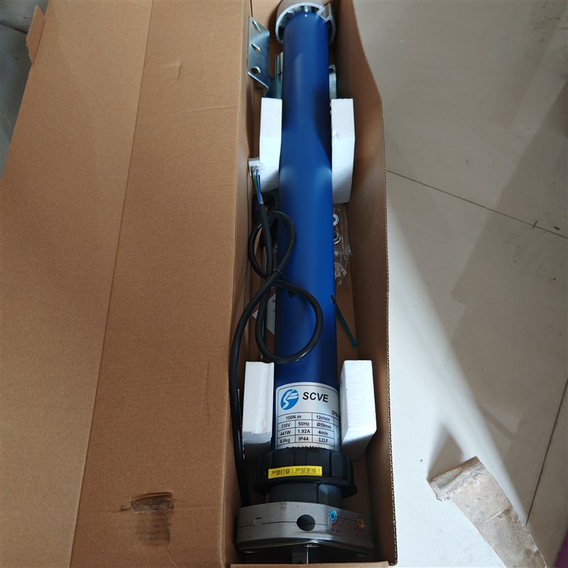 可开票 SCVE森富管状电机手摇式卷帘门车库门卷闸门拉闸门大功率