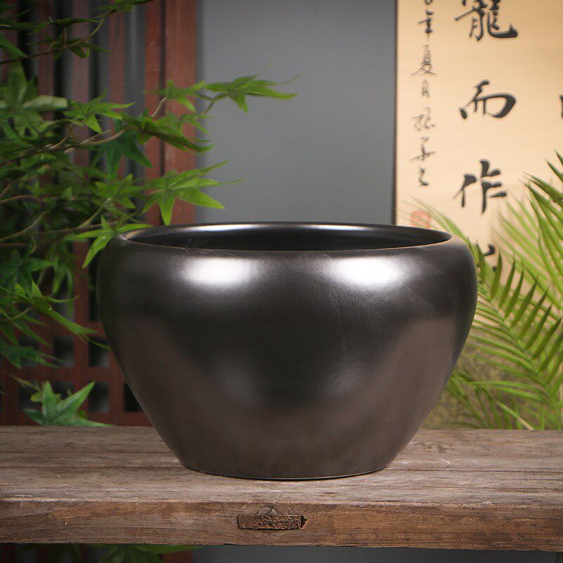 景德镇陶瓷大缸大号花盆碗莲睡莲荷花缸乌龟缸养金鱼水缸种铁树盆