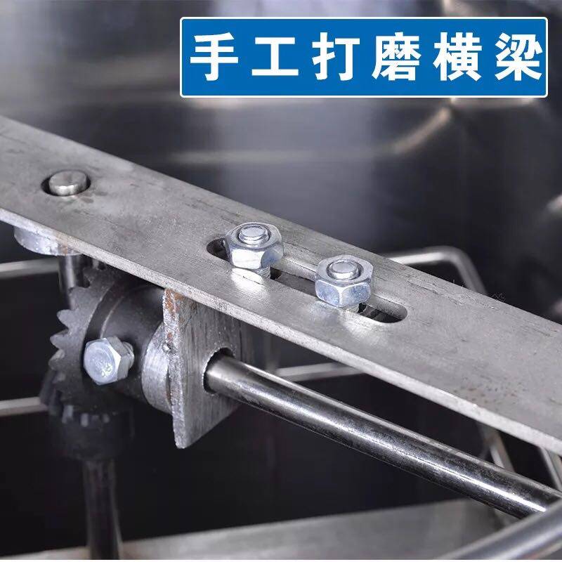 蜂旺摇蜜机加厚304不锈钢小型家用手动摇糖机分离机养蜂工具包邮