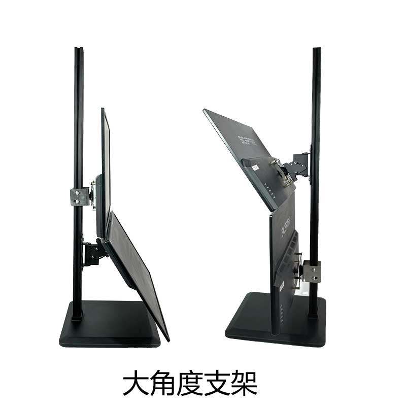 液晶显示器支架多屏 万向旋转上下双屏电脑支架拼接17-32寸支尔成