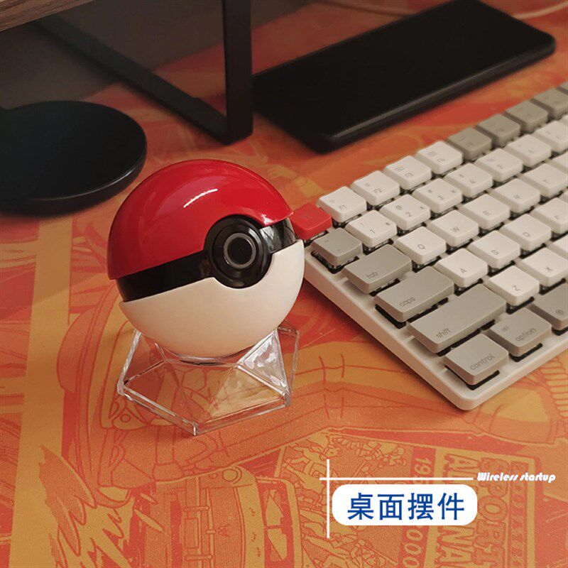 无线开机球 台式电脑桌面开关按钮 主机外置无线开机启动  精灵球