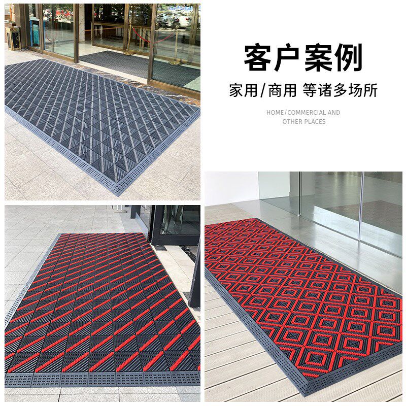 室外防滑地垫庭院门口脚垫门外蹭脚垫门前脚踏垫入户门垫地毯防晒