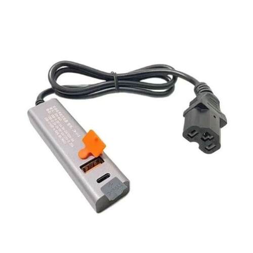 电动车手机充电器100W超级快充闪充USB转换器48V60V72伏外卖通用