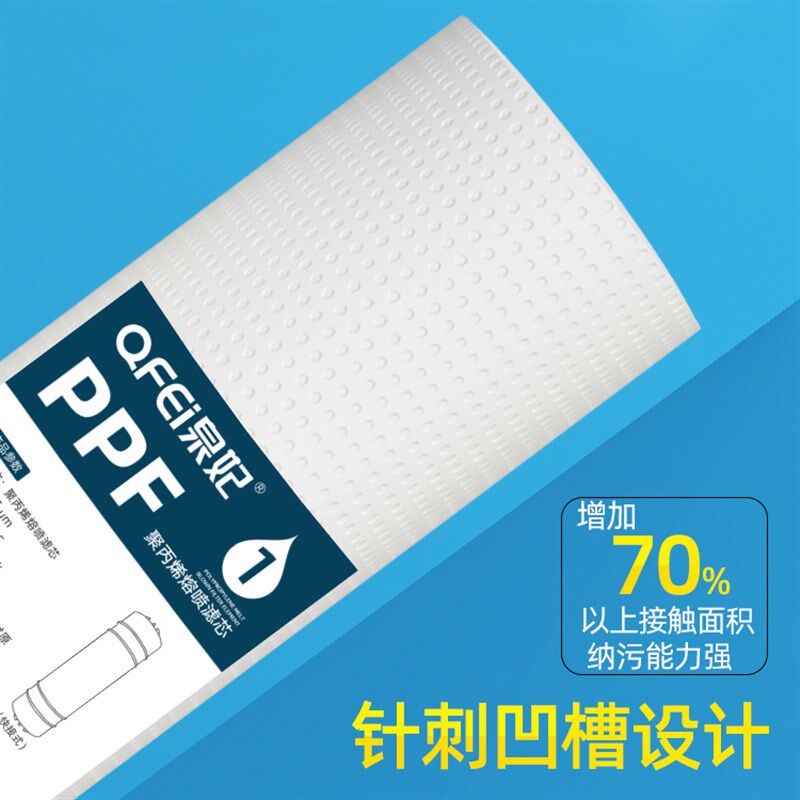 20寸PP棉滤芯商用售水机净水器保安精密过滤器滤瓶装1/5微米10寸