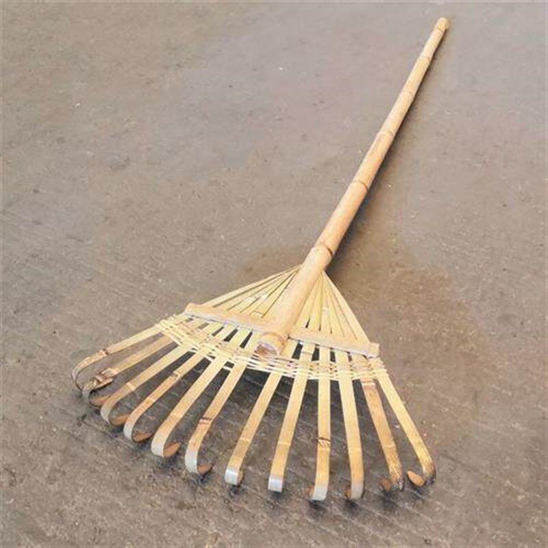 竹耙搂草耙大耙子竹熊手园艺工具道具耙农用耙子落叶耙子