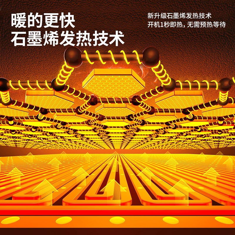 加热鼠标垫超大发热学生书桌电脑暖桌垫办公室桌面暖手电热垫冬天