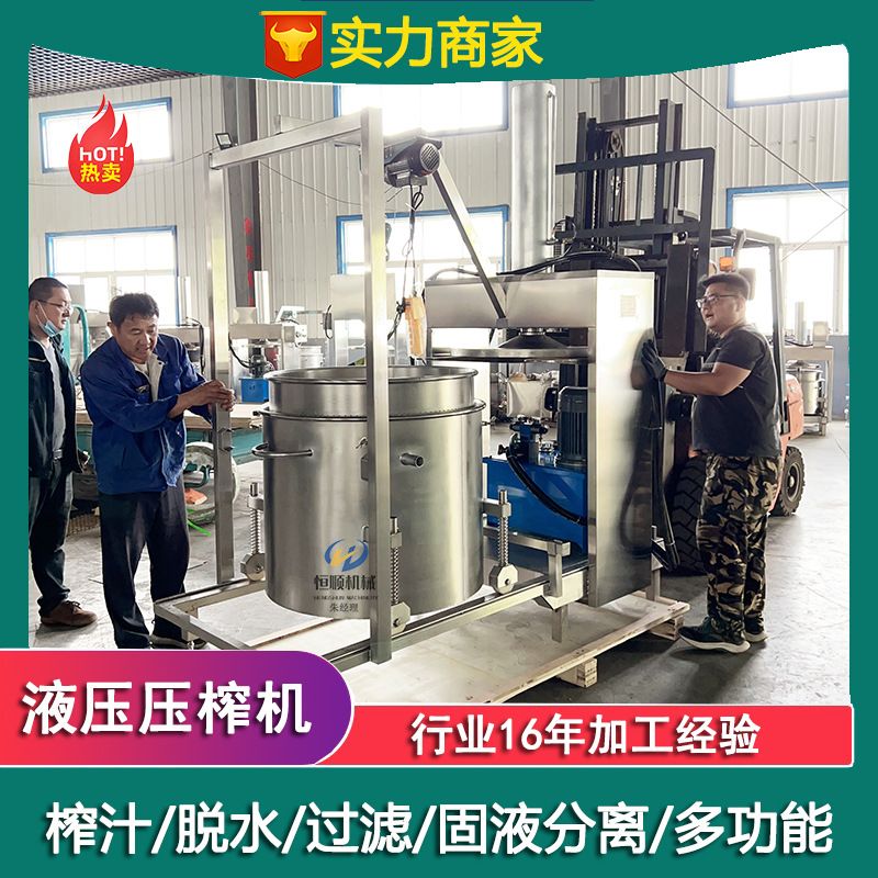 石榴精华原汁带皮榨汁过滤机 180天发酵诺丽果果汁压榨机 榨汁机