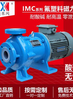 氟塑料磁力泵  耐酸碱化工泵 磁力泵制造厂家 支持定制 凯旋泵阀