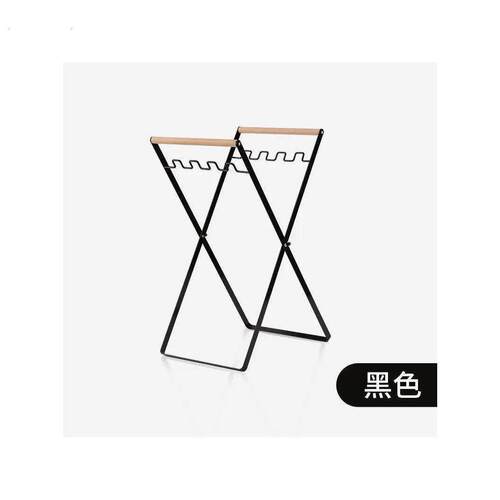 高颜值家用折叠垃圾架不锈钢厨房垃圾桶户外露营可携式不挑垃圾袋