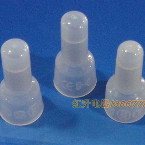 CE-5X1000个1包接线端子接线帽闭端子尼龙压线帽闭端端子新料透明