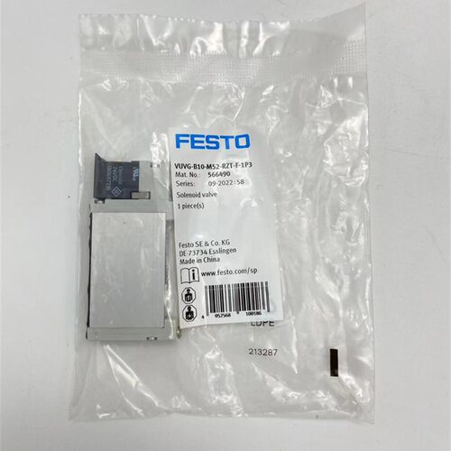 FESTO费斯托电磁阀VUVG-B10-M52-MZT/RZT-F-1P3 574367 566490